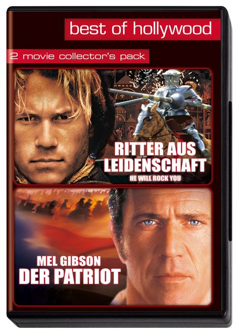 Ritter aus Leidenschaft / Der Patriot, 2 DVDs