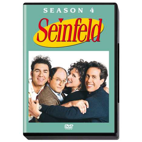 Seinfeld Season 4, 4 DVDs