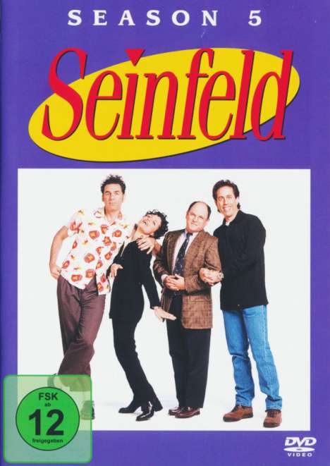 Seinfeld Season 5, 4 DVDs