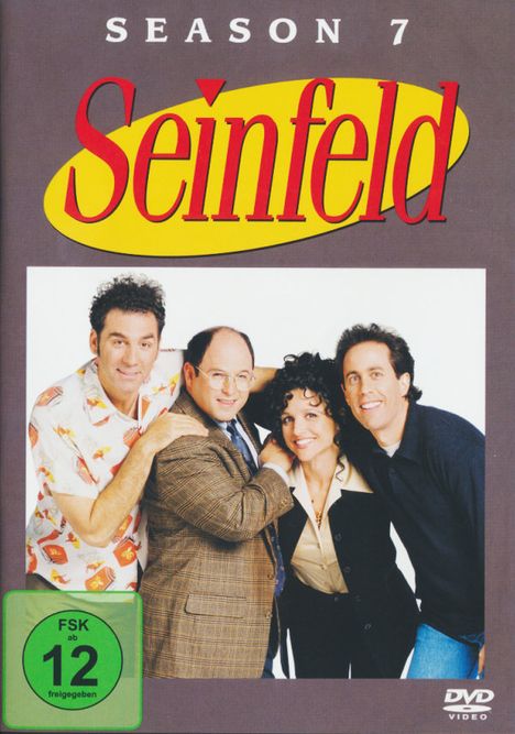 Seinfeld Season 7, 4 DVDs