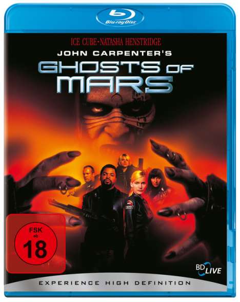 John Carpenter's Ghosts of Mars (Blu-ray), Blu-ray Disc