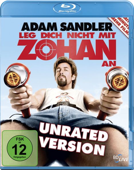 Leg dich nicht mit Zohan an (Blu-ray), Blu-ray Disc