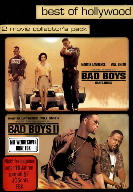 Bad Boys - Harte Jungs / Bad Boys 2, 2 DVDs