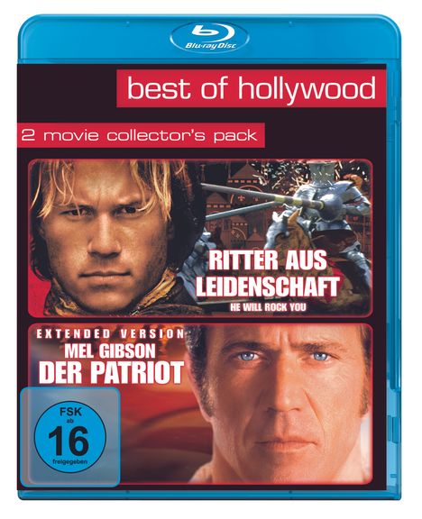 Best of Hollywood: Ritter aus Leidenschaft/Der Patriot(BR), 2 Blu-ray Discs