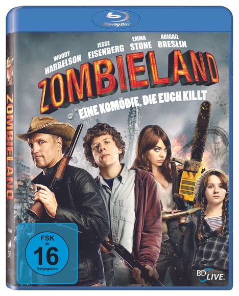 Zombieland (Blu-ray), Blu-ray Disc