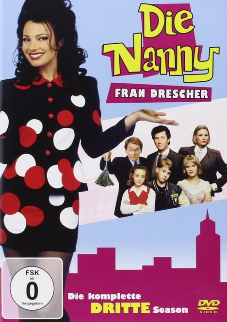 Die Nanny Staffel 3, 3 DVDs