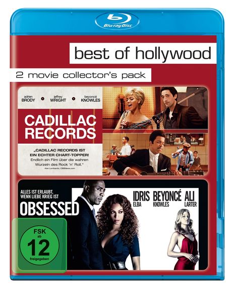 Cadillac Records / Obsessed (Blu-ray), 2 Blu-ray Discs