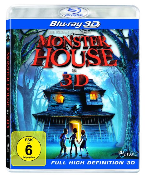 Monster House (3D Blu-ray), Blu-ray Disc