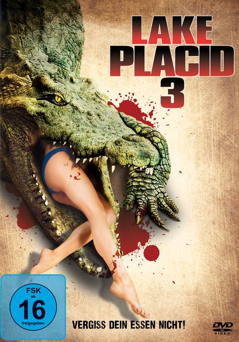 Lake Placid 3, DVD