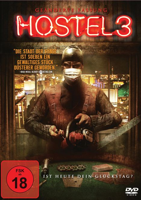 Hostel 3, DVD