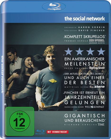 The Social Network (Special Edition) (Blu-ray), 2 Blu-ray Discs