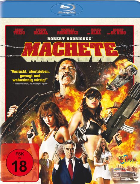 Machete (Blu-ray), Blu-ray Disc