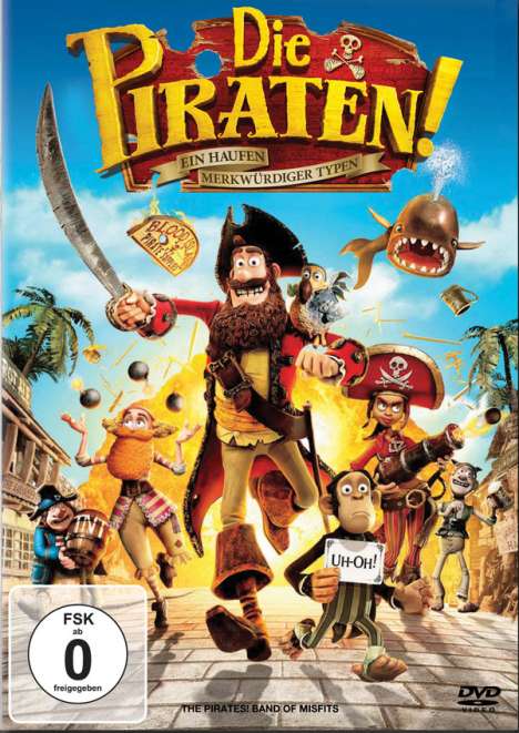 Die Piraten - Ein Haufen merkwürdiger Typen, DVD