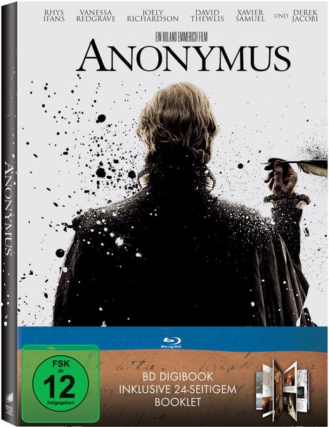 Anonymus (Blu-ray im Digibook), Blu-ray Disc