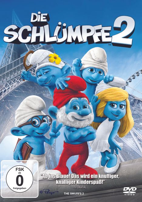 Die Schlümpfe 2, DVD