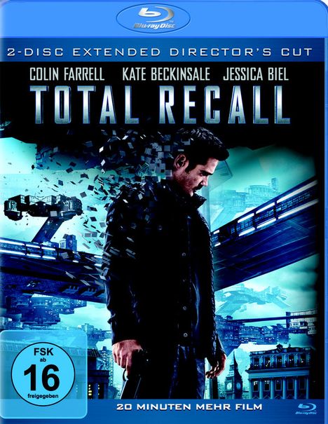 Total Recall (2012) (Blu-ray), 2 Blu-ray Discs