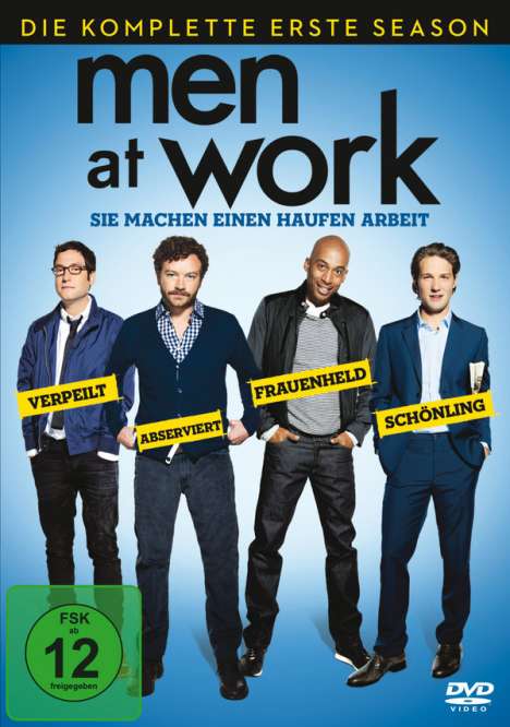 Men At  Work Season 1, 2 DVDs