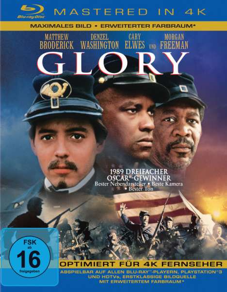 Glory  (Blu-ray Mastered in 4K), Blu-ray Disc