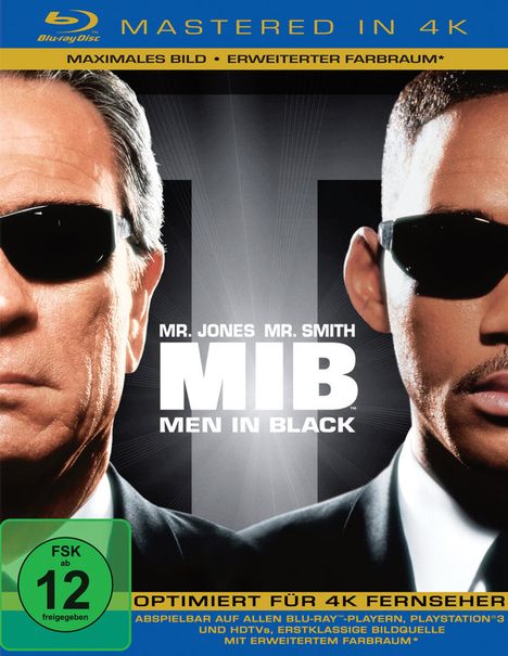 Men in Black (Blu-ray Mastered in 4K), Blu-ray Disc