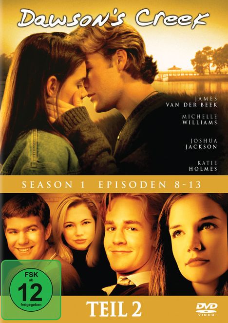 Dawson's Creek Season 1 Box 2, 2 DVDs