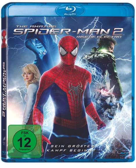 The Amazing Spider-Man 2: Rise of Electro (Blu-ray Mastered in 4K), Blu-ray Disc
