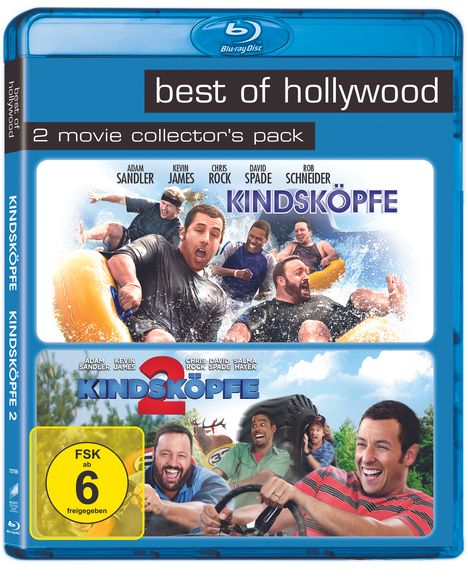 Kindsköpfe 1 &amp; 2 (Blu-ray), 2 Blu-ray Discs