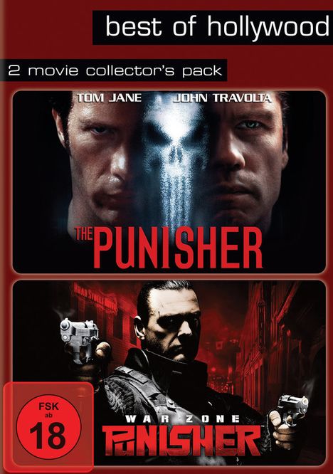 The Punisher / Punisher: War Zone, 2 DVDs
