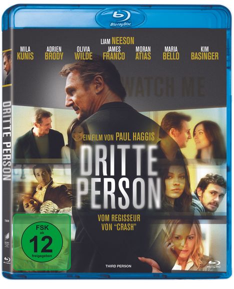 Dritte Person (Blu-ray), Blu-ray Disc