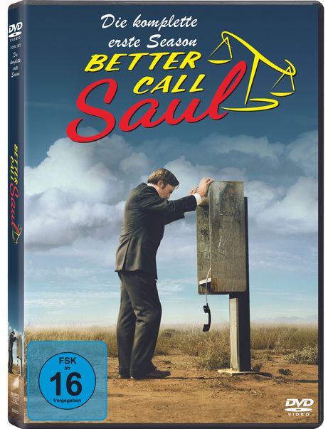 Better Call Saul Staffel 1, 3 DVDs
