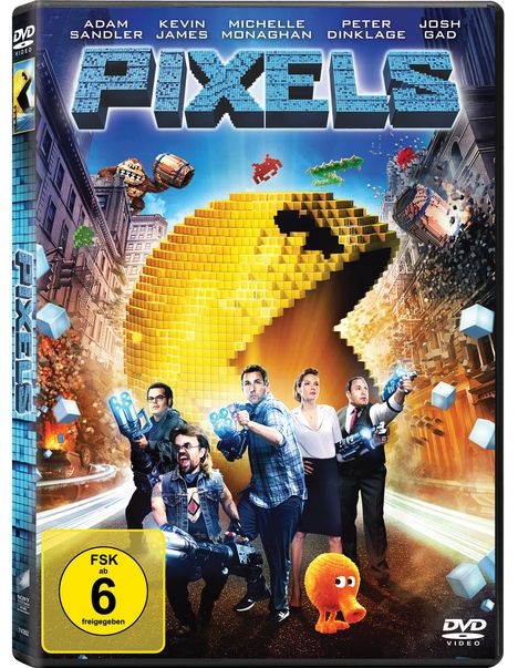 Pixels, DVD