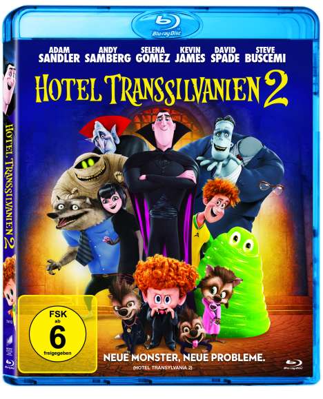 Hotel Transsilvanien 2 (Blu-ray), Blu-ray Disc