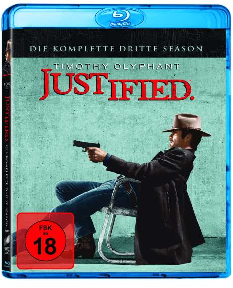 Justified Season 3 (Blu-ray), 3 Blu-ray Discs