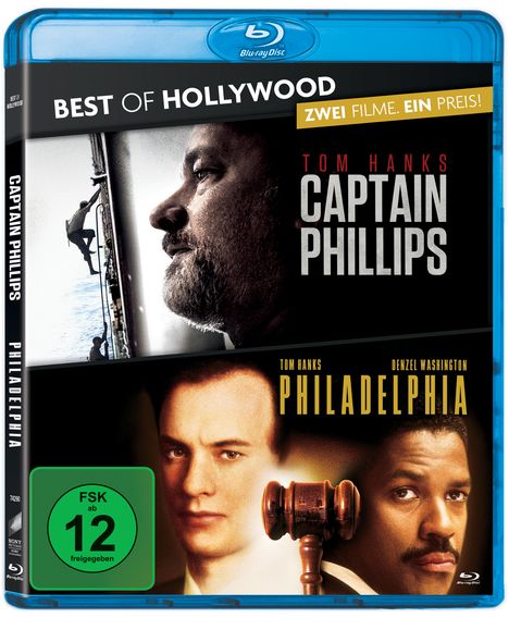 Captain Phillips / Philadelphia (Blu-ray), 2 Blu-ray Discs