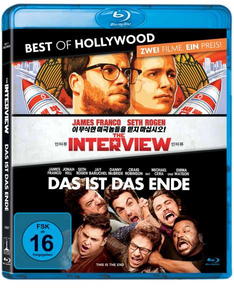 The Interview / Das ist das Ende (Blu-ray), 2 Blu-ray Discs