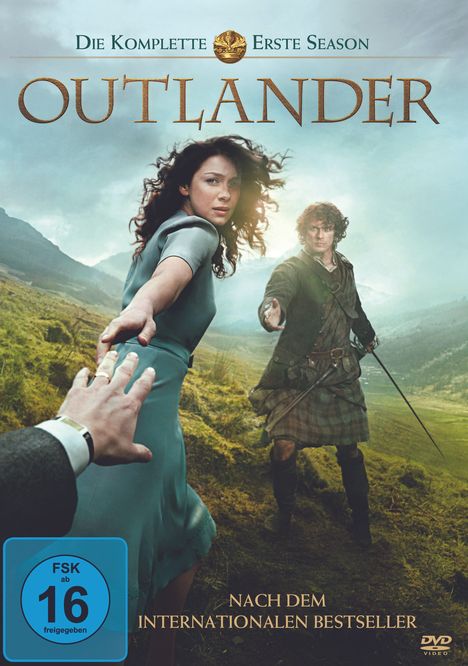 Outlander Staffel 1, 6 DVDs