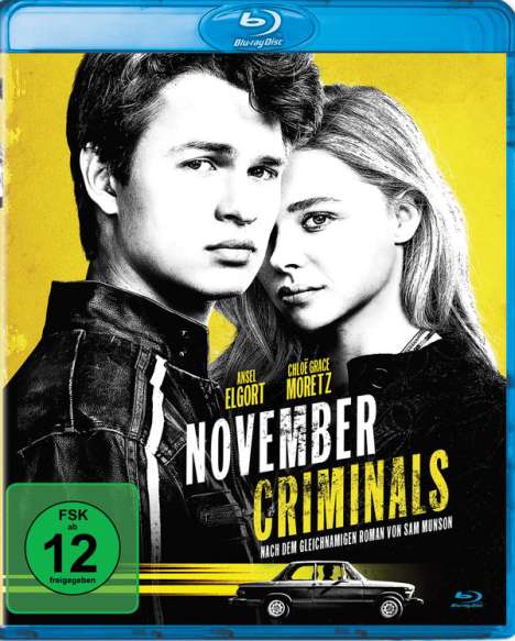 November Criminals (Blu-ray), Blu-ray Disc
