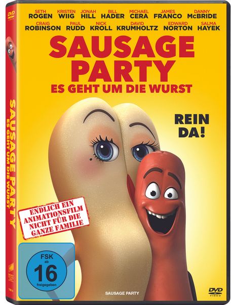 Sausage Party, DVD