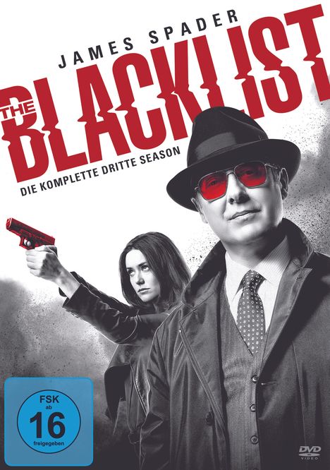 The Blacklist Staffel 3, 6 DVDs