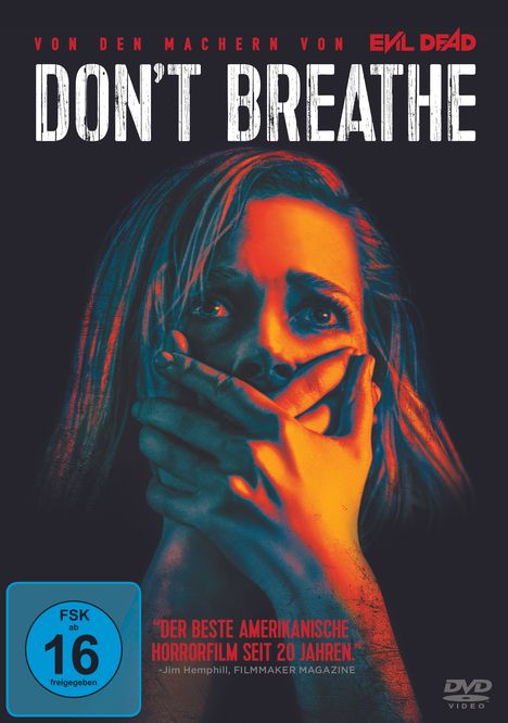 Don't Breathe, DVD