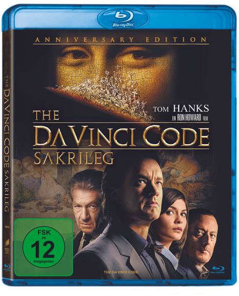 The Da Vinci Code - Sakrileg (Anniversary Edition) (Blu-ray), Blu-ray Disc