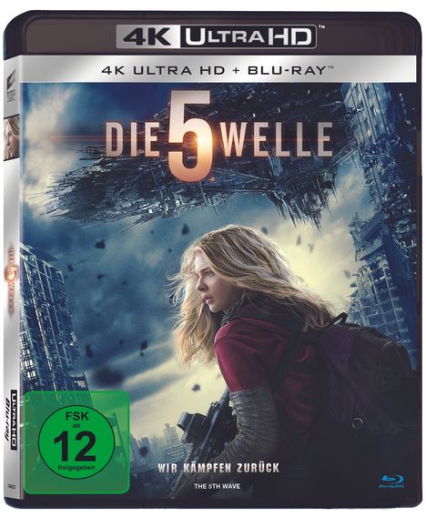 Die 5. Welle (Ultra HD Blu-ray &amp; Blu-ray), 1 Ultra HD Blu-ray und 1 Blu-ray Disc