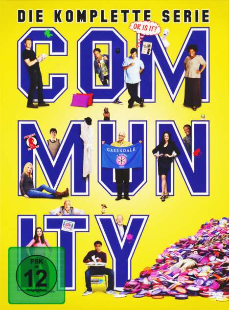 Community (Komplette Serie), 17 DVDs
