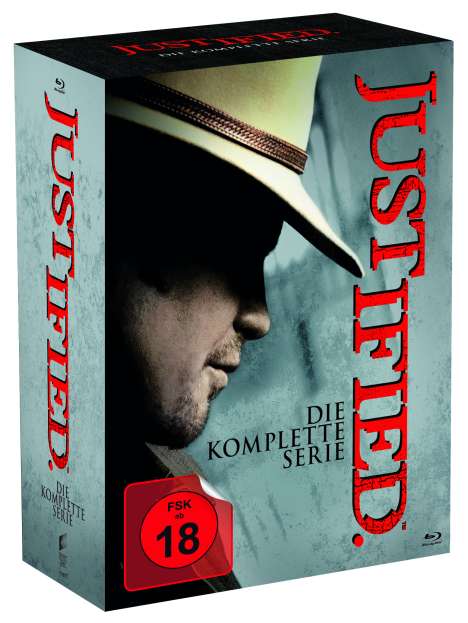 Justified (Komplette Serie) (Blu-ray), 18 Blu-ray Discs