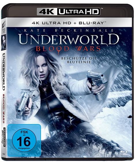 Underworld: Blood Wars (Ultra HD Blu-ray &amp; Blu-ray), 1 Ultra HD Blu-ray und 1 Blu-ray Disc