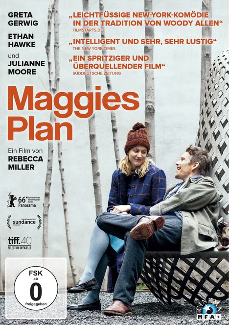 Maggies Plan, DVD