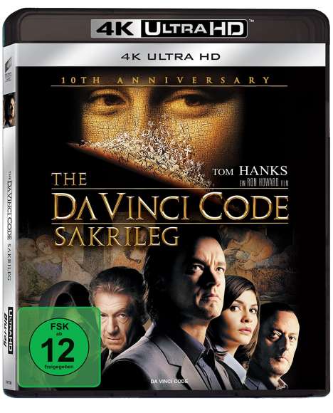 The Da Vinci Code - Sakrileg (Anniversary Edition) (Ultra HD Blu-ray), Ultra HD Blu-ray