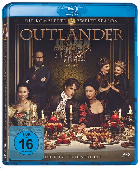 Outlander Staffel 2 (Blu-ray), 6 Blu-ray Discs