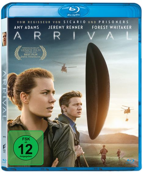 Arrival (Blu-ray), Blu-ray Disc