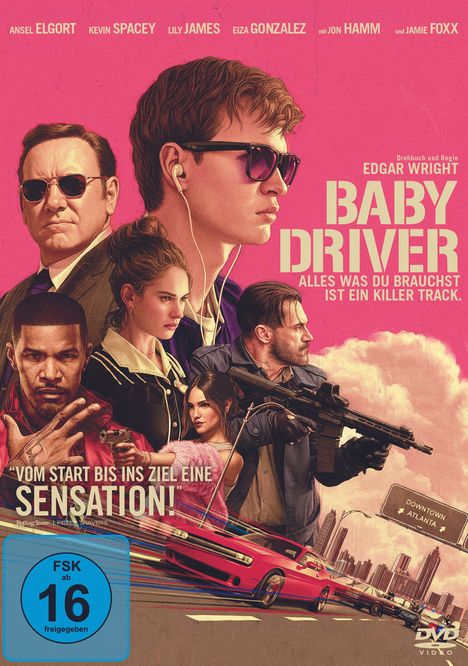 Baby Driver, DVD