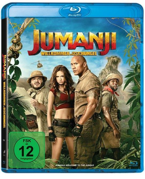 Jumanji: Willkommen im Dschungel (Blu-ray), Blu-ray Disc